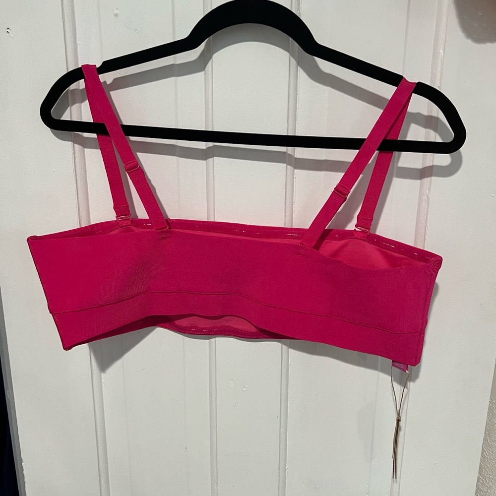 Skims Knit Bandeau Bikini Top - Picture 4 of 6